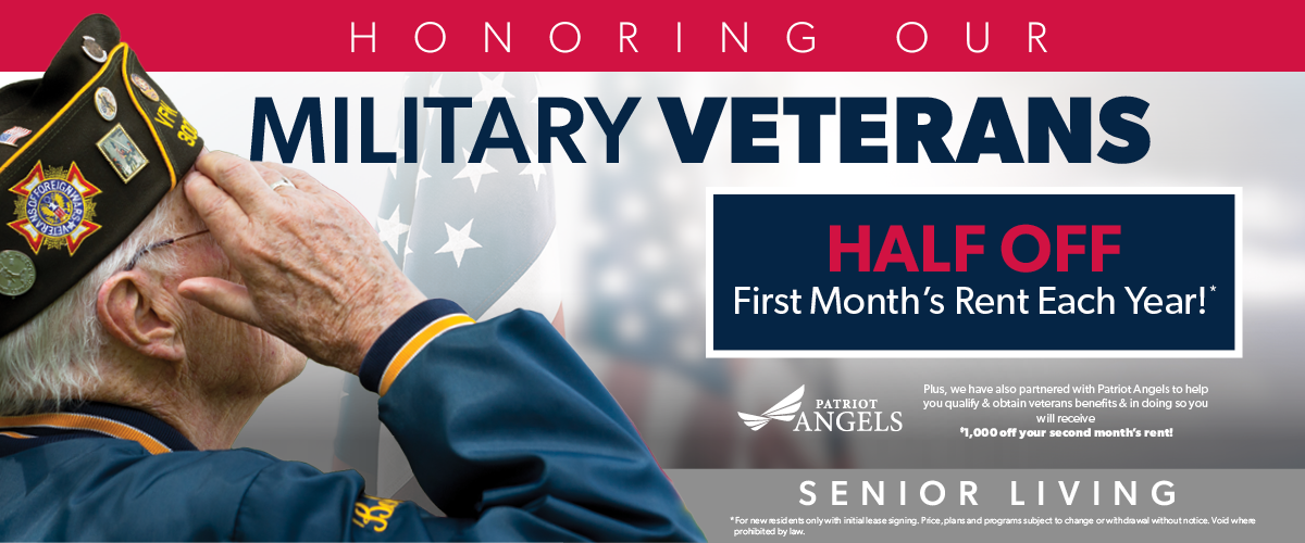Learn more about our military veterans program